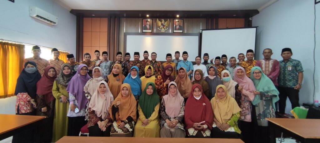 Pembinaan dari Kasubdit GTK Kemenag RI
