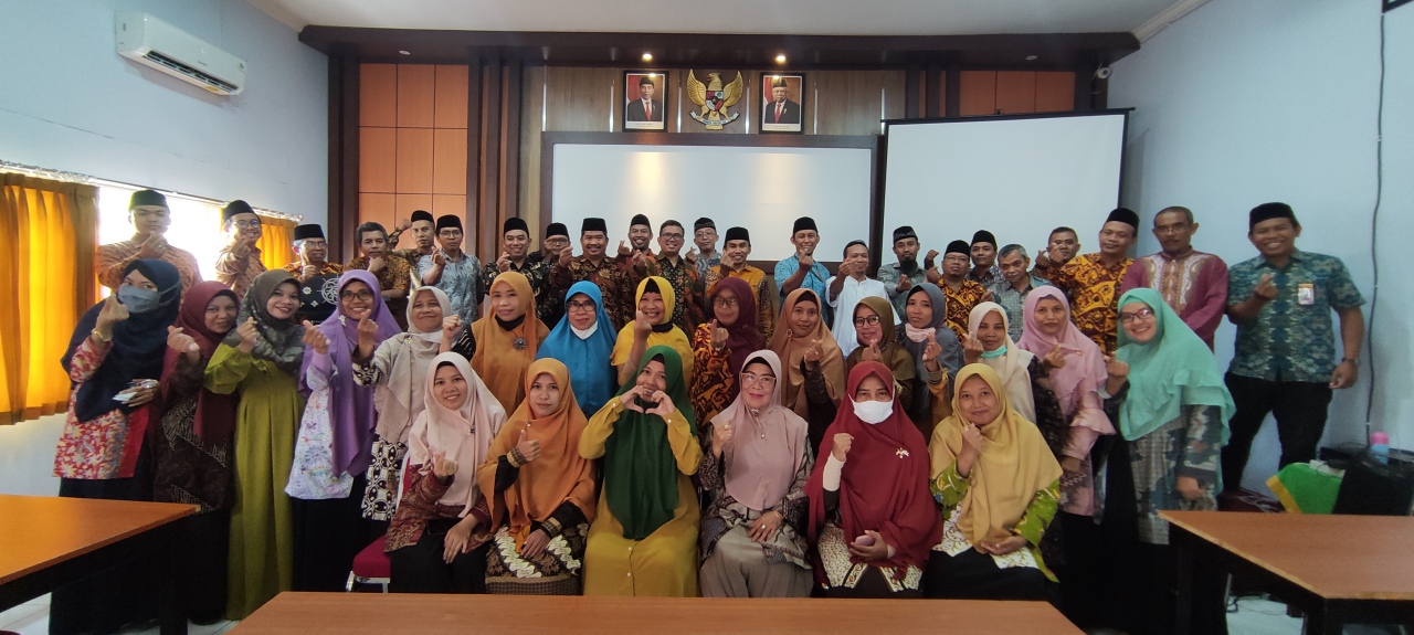 Pembinaan dari Kasubdit GTK Kemenag RI