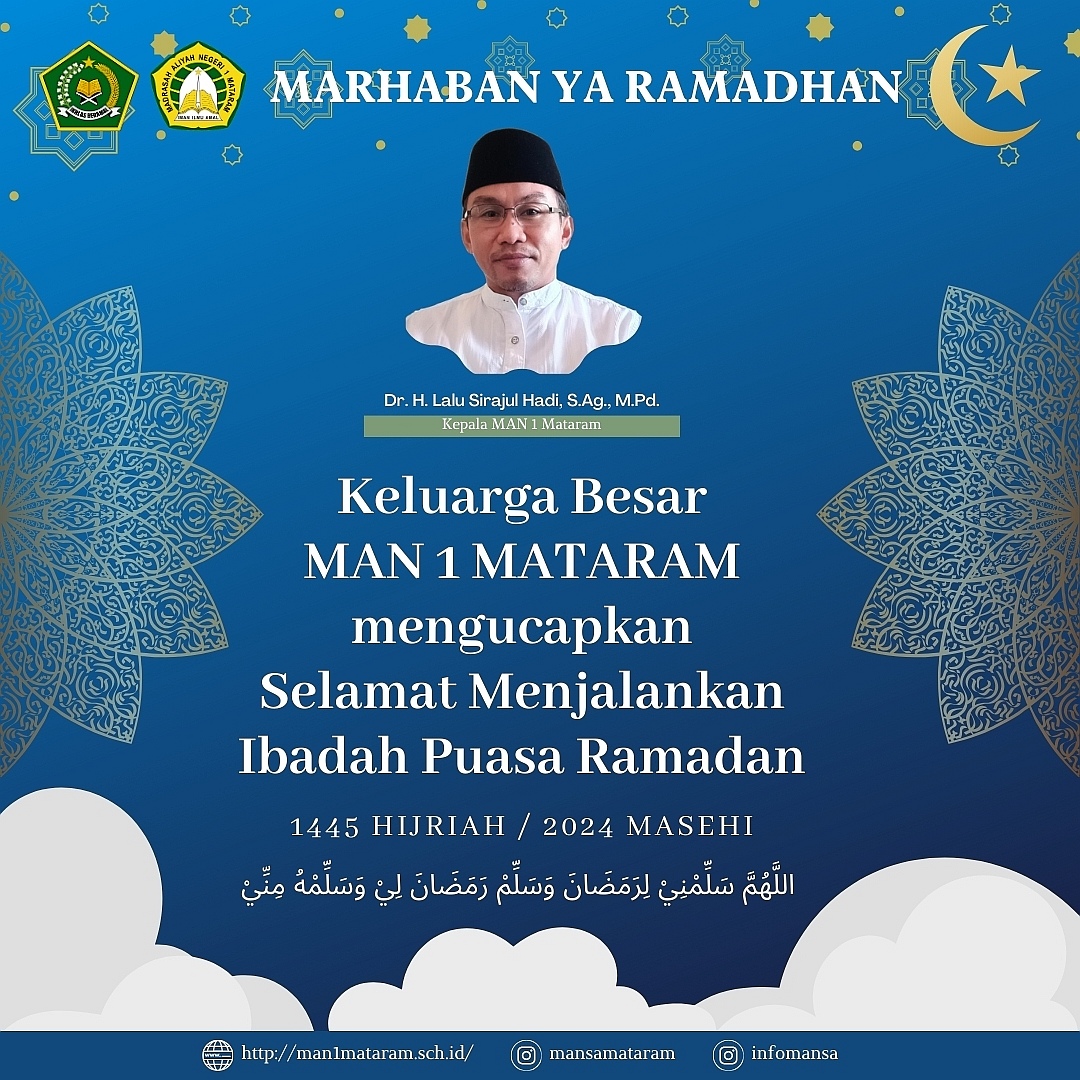 Selamat Ramadan 1445 Hijriah